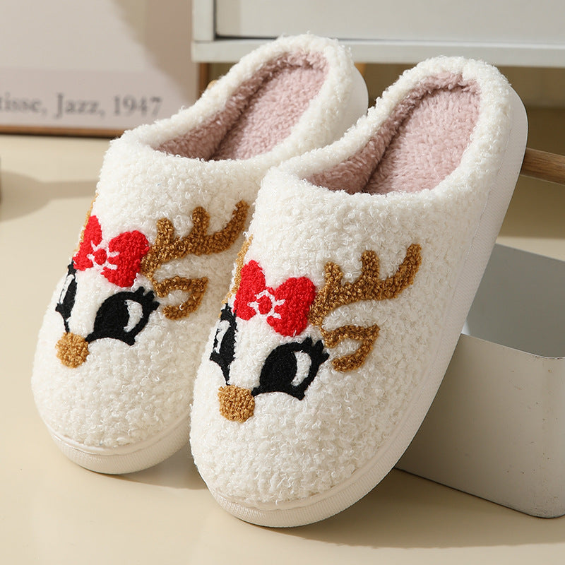 Santa Claus Cotton Slippers