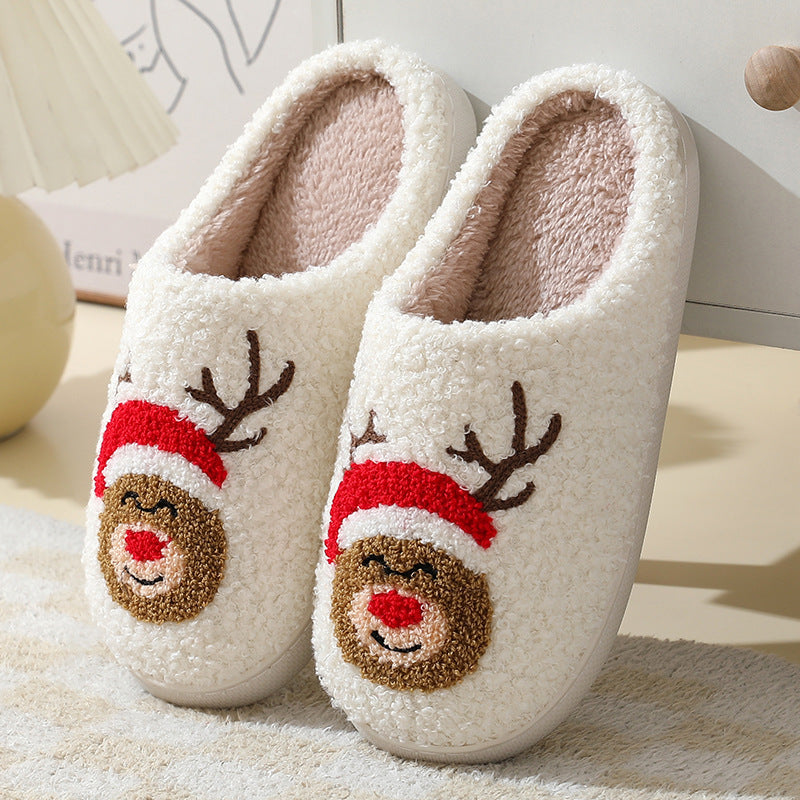 Santa Claus Cotton Slippers