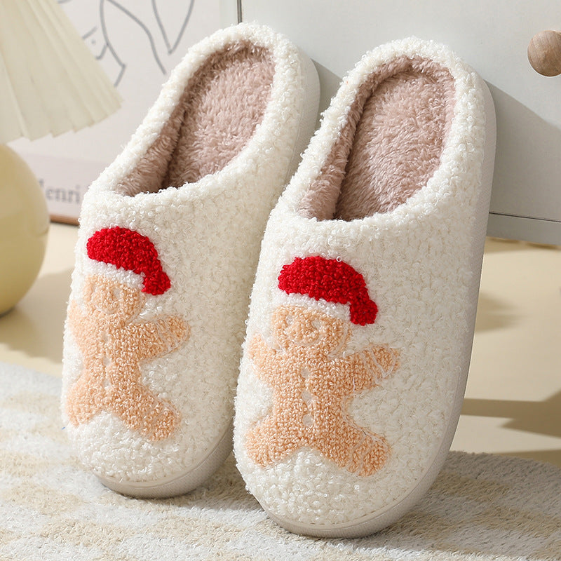 Santa Claus Cotton Slippers