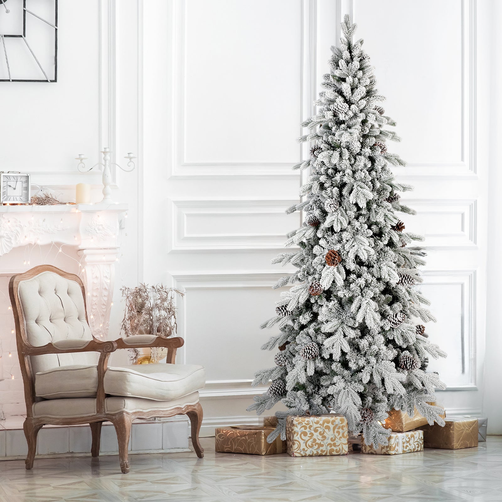 PVC Christmas snow Tree