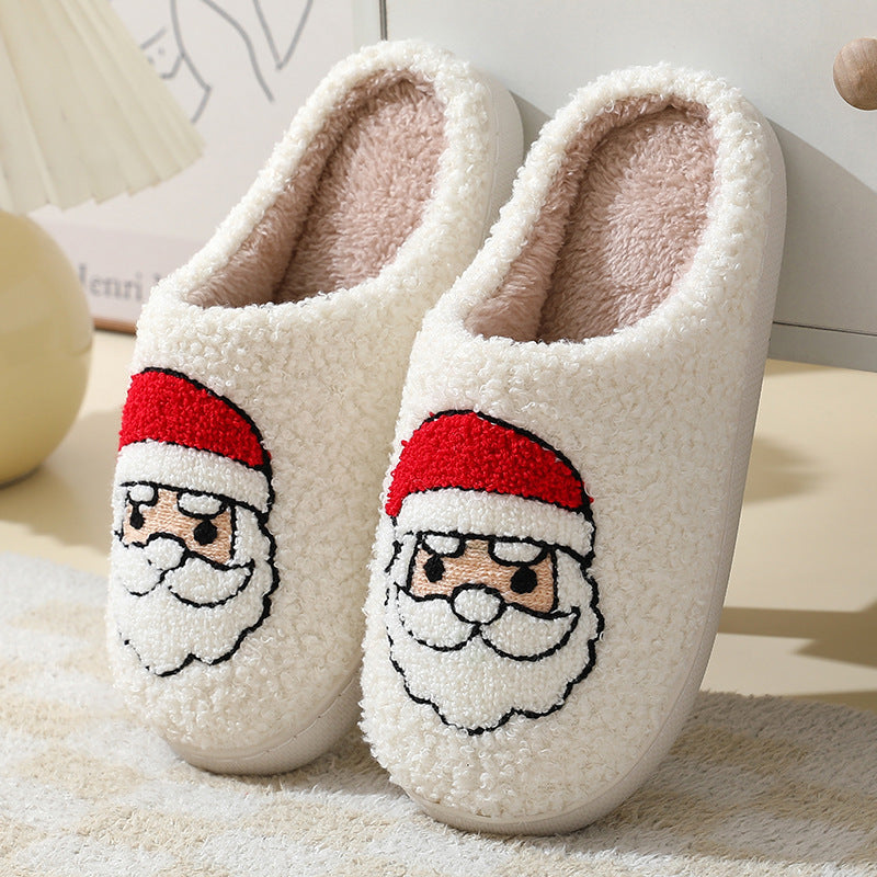 Santa Claus Cotton Slippers