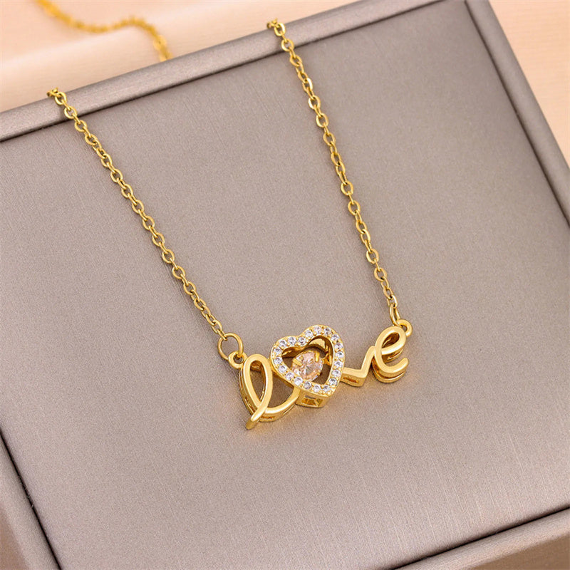 Valentines love Necklace