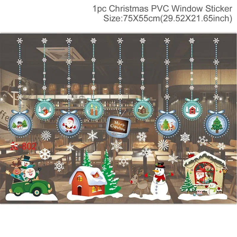 Christmas Window Sticker