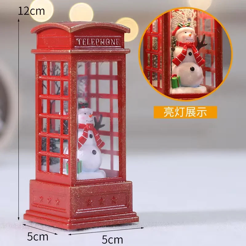 Christmas Telephone Booth
