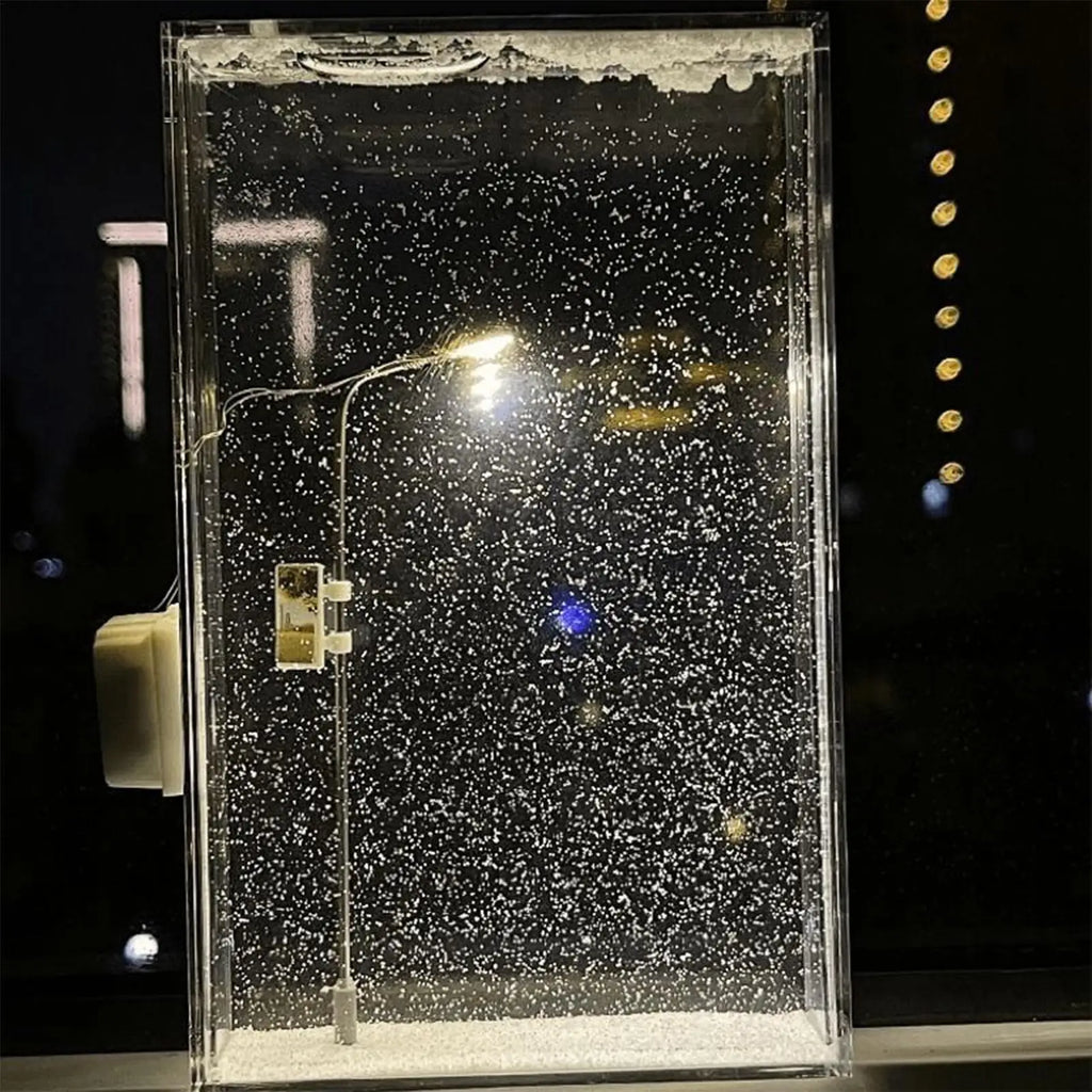 Christmas Snowy Lamp