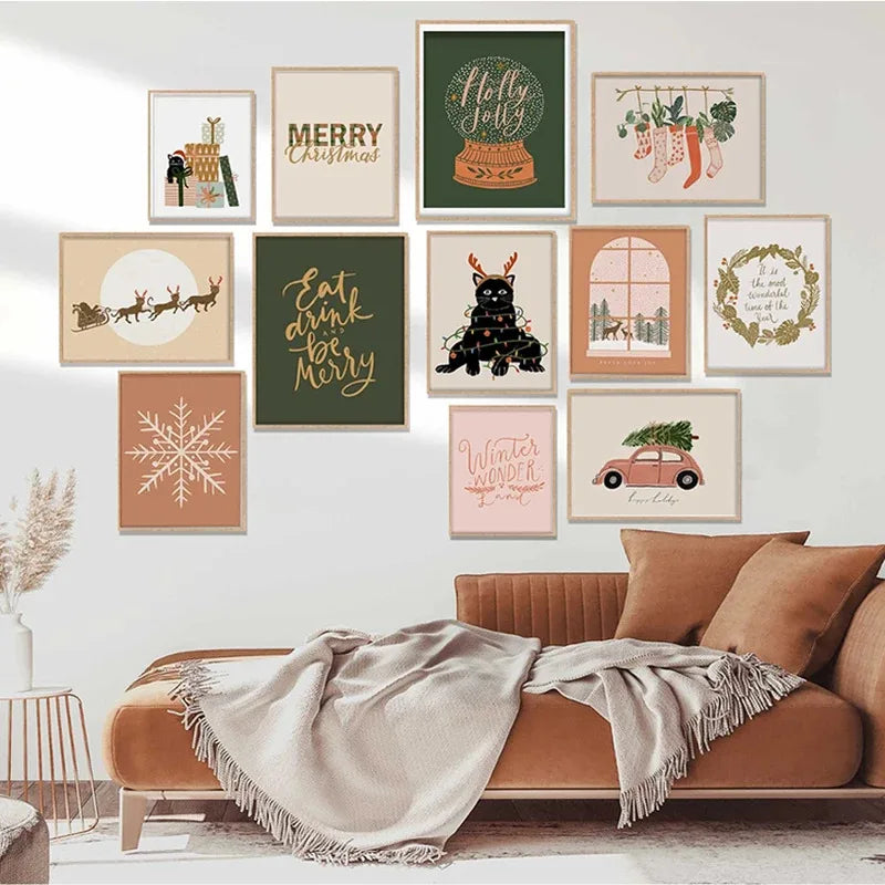 Christmas Canvas Painting