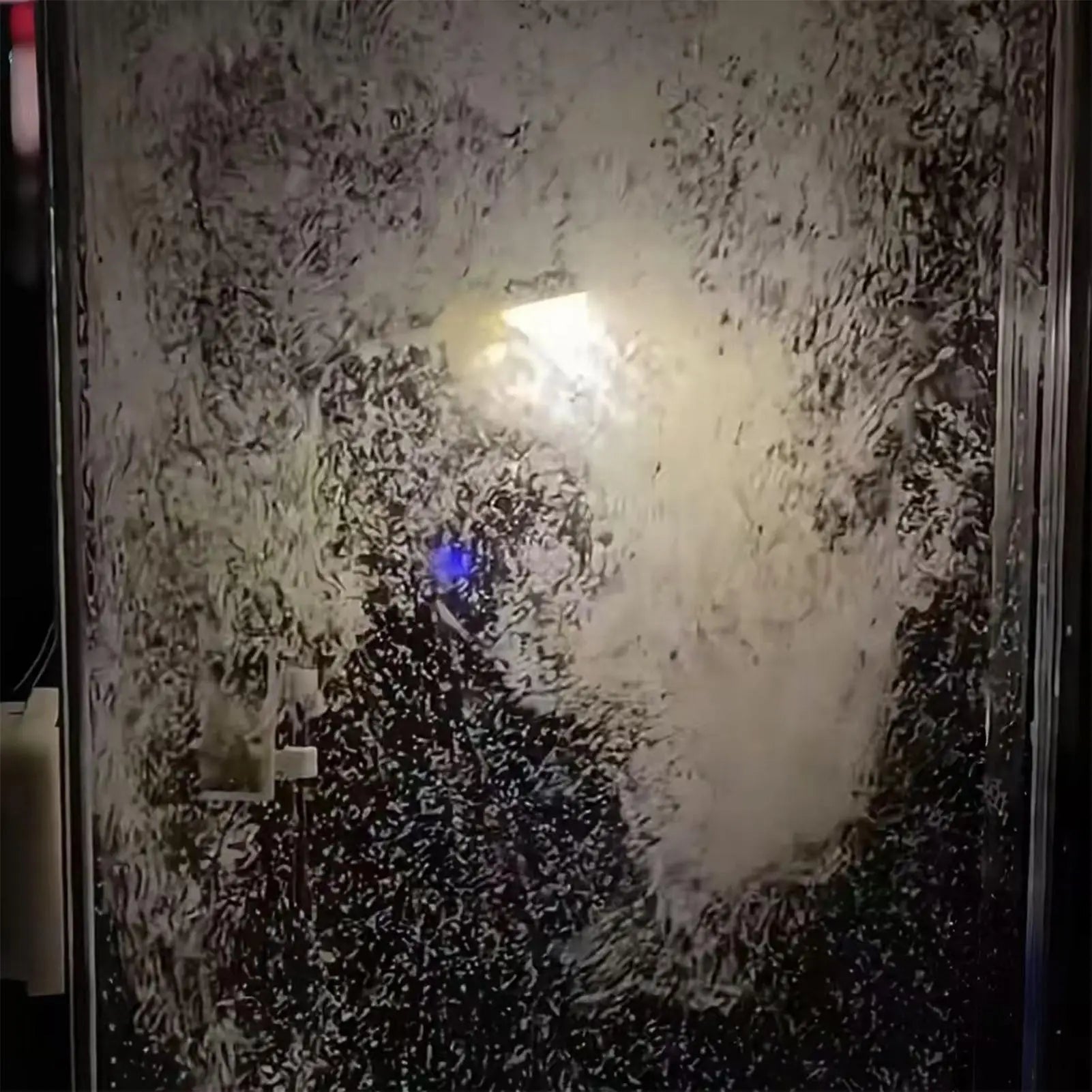 Christmas Snowy Lamp