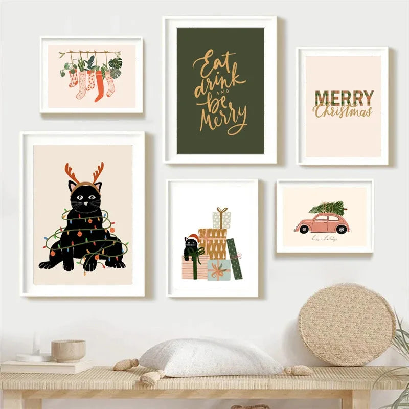 Christmas Canvas Painting