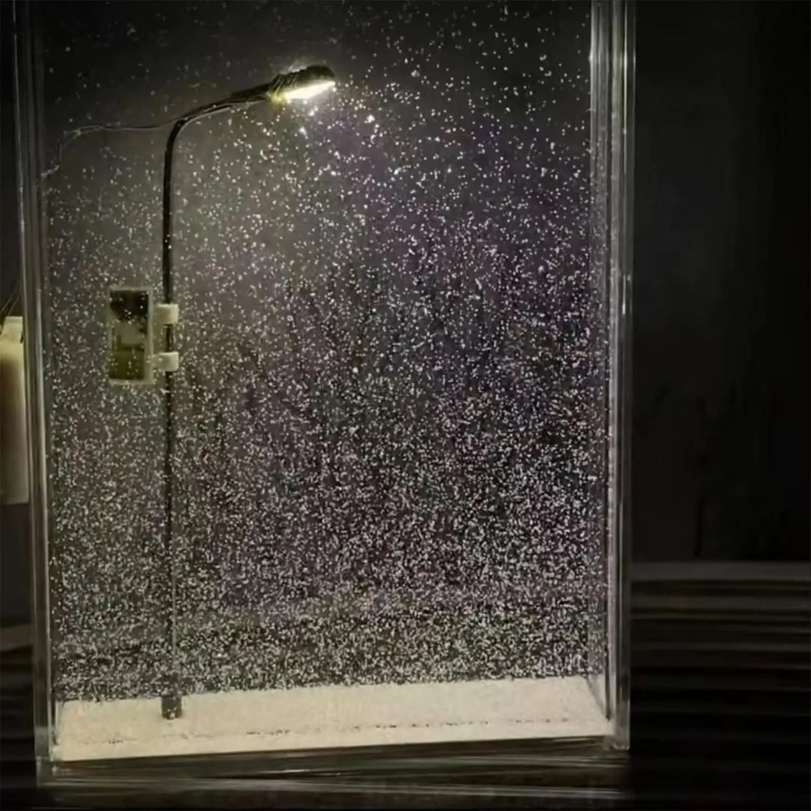 Christmas Snowy Lamp