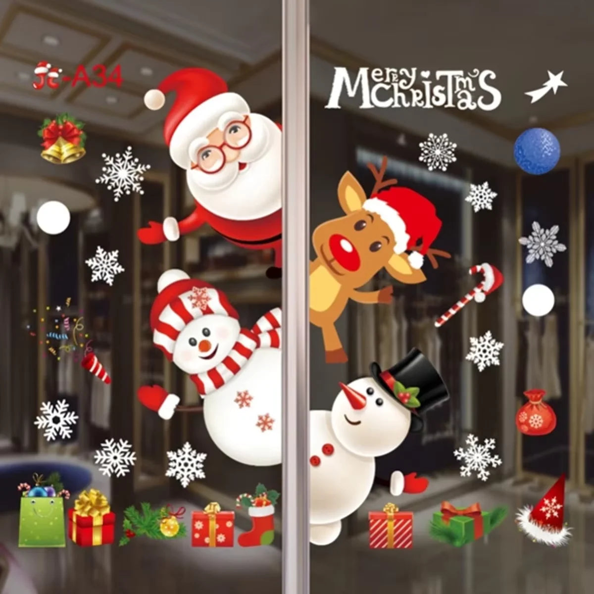 Christmas Window Sticker