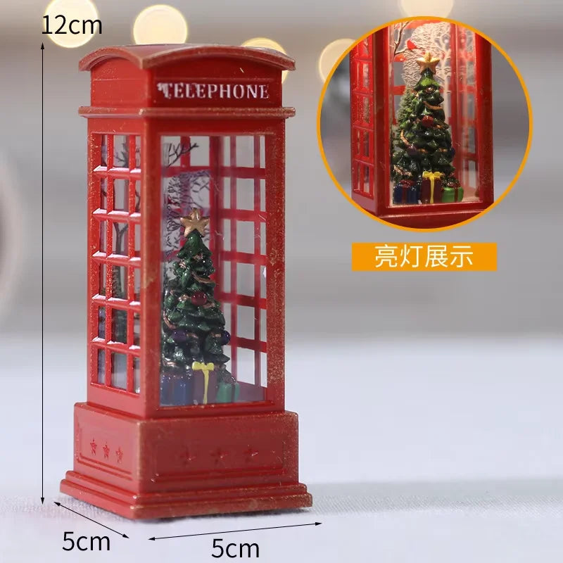 Christmas Telephone Booth