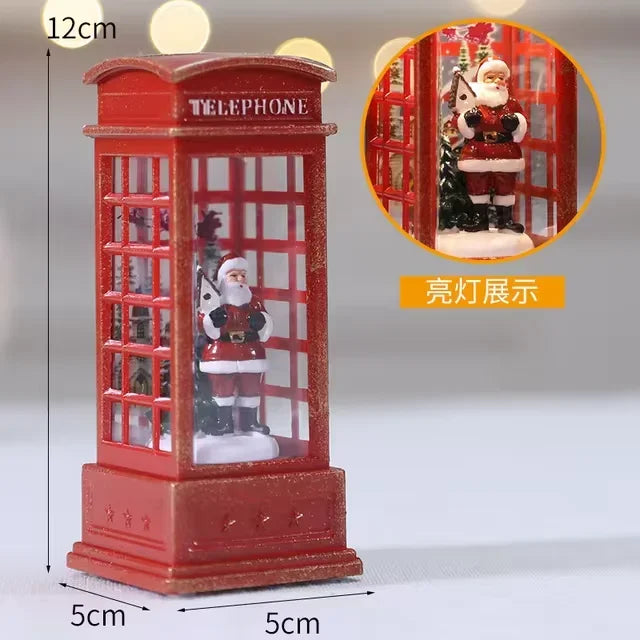 Christmas Telephone Booth