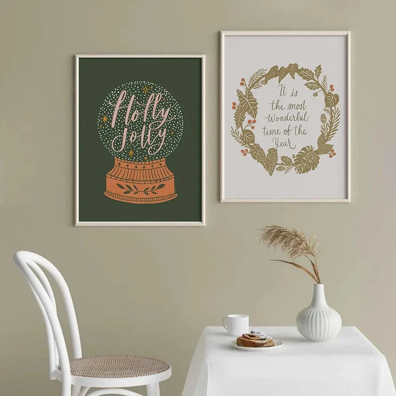 Christmas Canvas Painting
