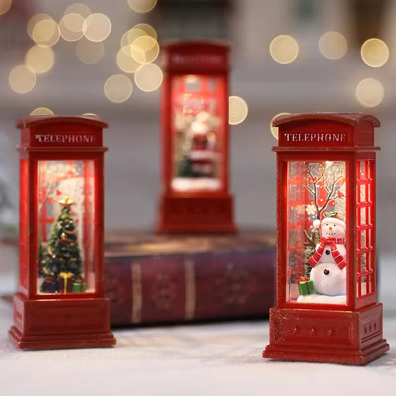 Christmas Telephone Booth