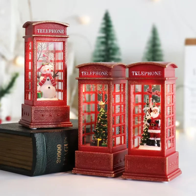 Christmas Telephone Booth