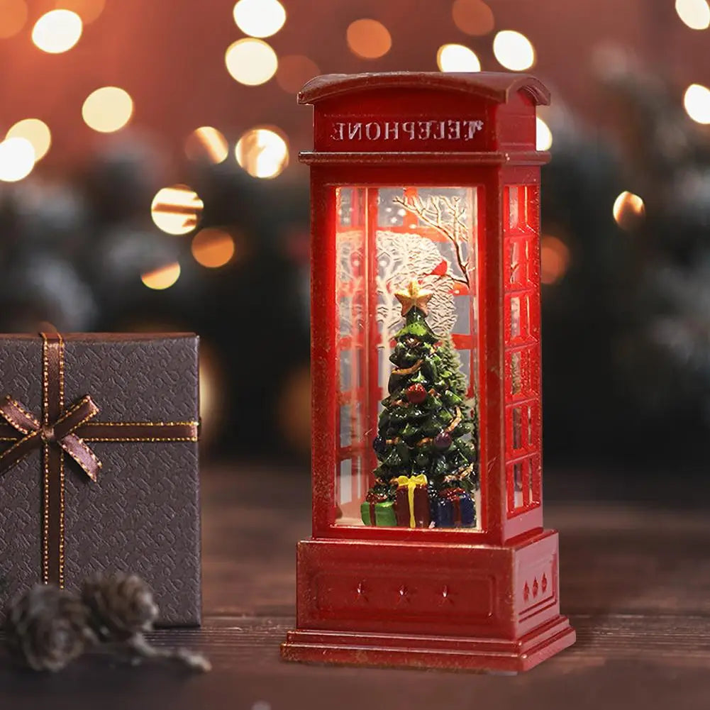 Christmas Telephone Booth