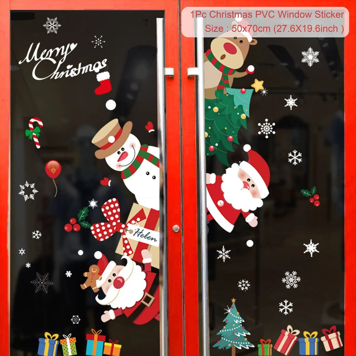 Christmas Window Sticker