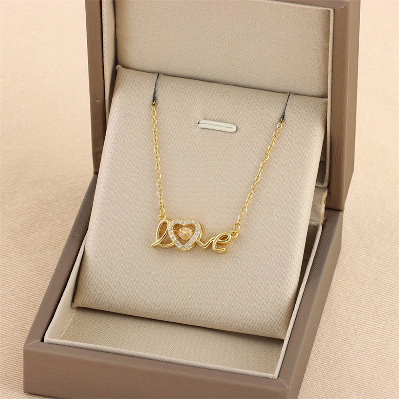 Valentines love Necklace