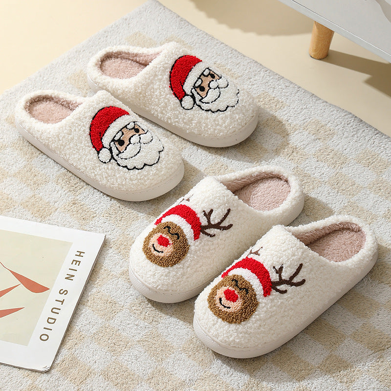Santa Claus Cotton Slippers