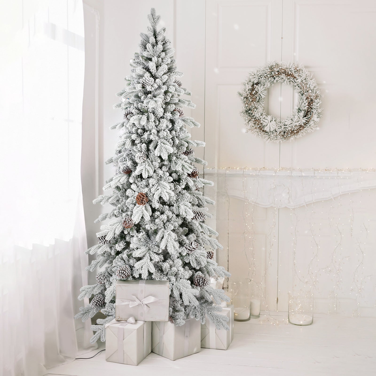 PVC Christmas snow Tree